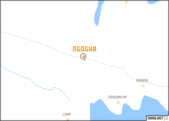 map of Ngogwa