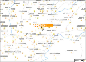 map of Ngohokohun