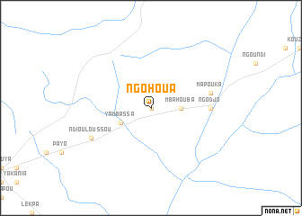 map of Ngohoua