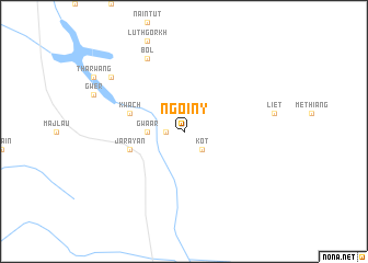 map of Ngoiny