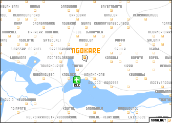 map of Ngokare