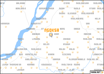 map of Ngoksa