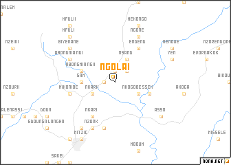 map of Ngola I