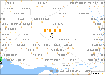 map of Ngoloum