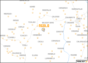 map of Ngolo