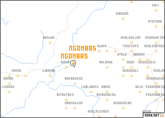 map of Ngombas