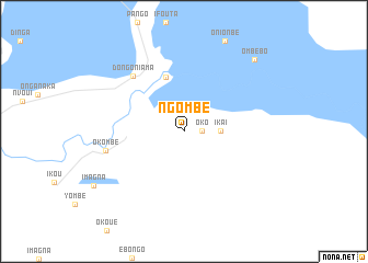 map of Ngombé