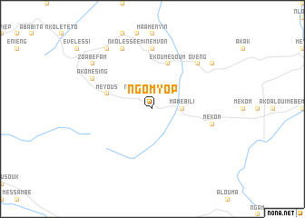 map of Ngomyop