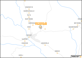 map of Ngonda