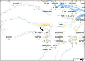 map of Ngọn Rào