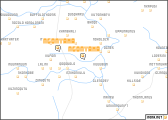 map of Ngonyama