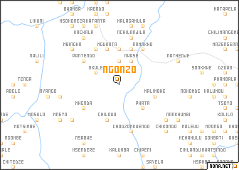 map of Ngonzo