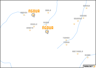 map of Ngoua