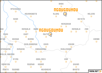map of Ngougoumou