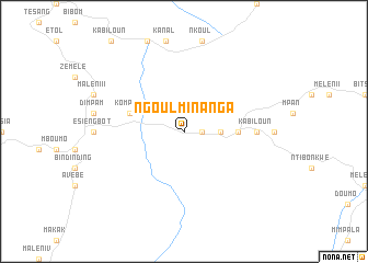 map of Ngoulminanga