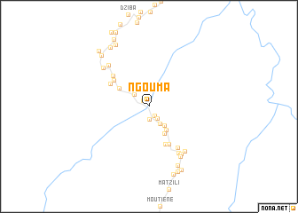 map of Ngouma