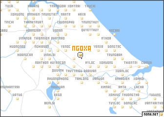 map of Ngô Xá