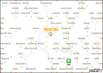 map of Ngoya II