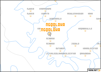 map of Ngqolowa