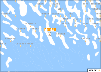 map of Ngréa