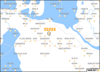 map of Ngréé