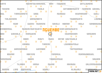 map of Nguembé