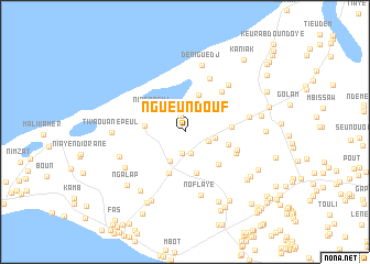 map of Ngueundouf