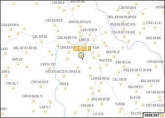 map of Nguia