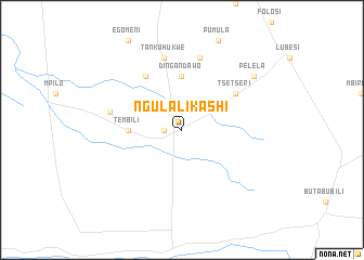 map of Ngulalikashi