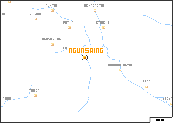 map of Ngunsaing
