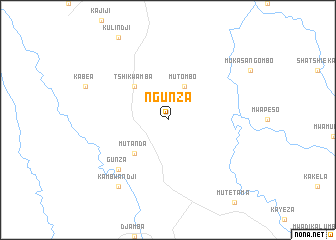 map of Ngunza