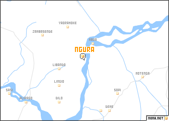 map of Ngura