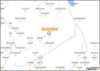 map of Ngurore