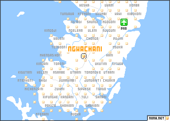 map of Ngwachani