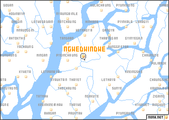 map of Ngwedwindwe
