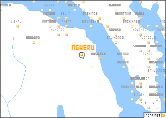 map of Ngweru