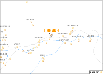 map of Nhabôa
