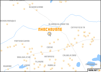 map of Nhachavane