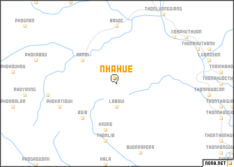 map of Nha Huê