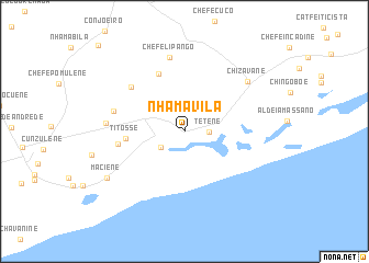 map of Nhamavila