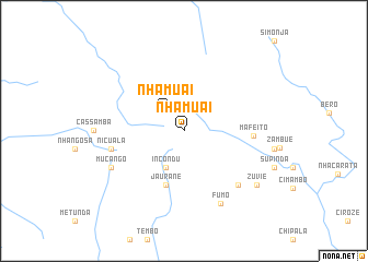 map of Nhamuai