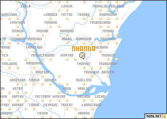 map of Nhân Da