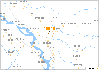 map of Nhane