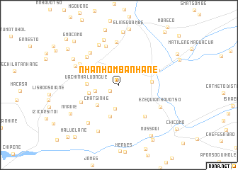 map of Nhanhombanhane