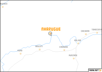 map of Nharugue