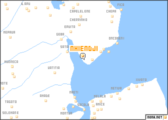 map of Nhiendji
