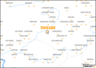 map of Nhiêu Ấp
