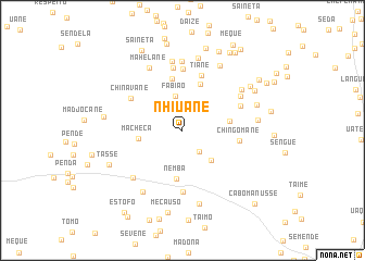 map of Nhiuane