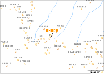 map of Nhope