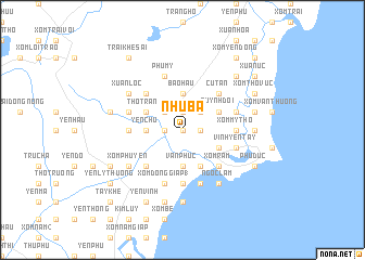 map of Như Bá